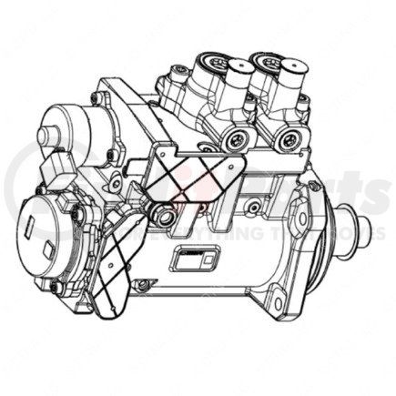 DDE-EA4710900850 by DETROIT DIESEL - Electric Fuel Pump