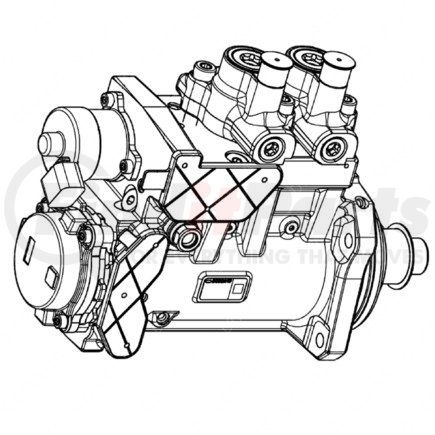 DDE-EA4720901550 by DETROIT DIESEL - Fuel Pump - DD16
