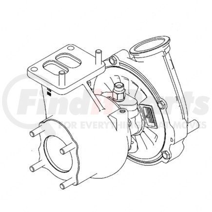 EA9060964299 by DETROIT DIESEL - Turbocharger