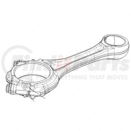 EA9060301820 by DETROIT DIESEL - Engine Connecting Rod - MBE900 Engine, 6.4L