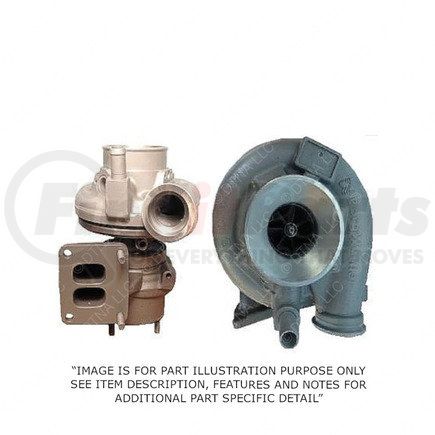 EA9260964799 by DETROIT DIESEL - Turbocharger - 7L MBE900 Engine, EPA07