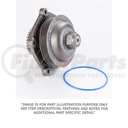 DDE-R23523998 by DETROIT DIESEL - Accessory Drive Belt Pulley - Series 60 Engine, 14L DDECIV