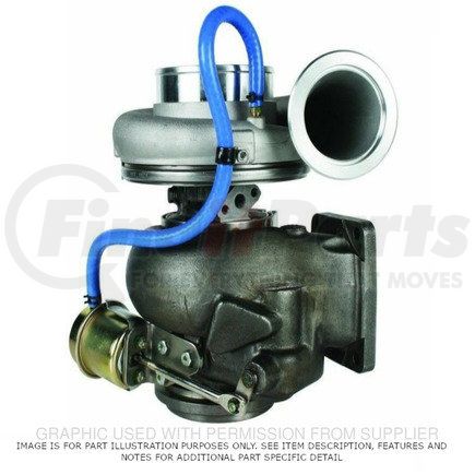 R23525462 by DETROIT DIESEL - Turbocharger - Remanufactured, 14L S60 Engine, EPA98, WG, GTA42