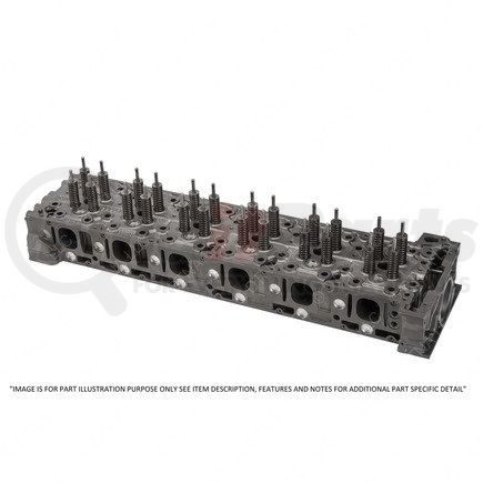 DDE-RA4600102020 by DETROIT DIESEL - Engine Cylinder Head - MBE4000 Engine, EPA04