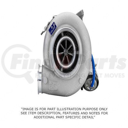 RA4710967499 by DETROIT DIESEL - Turbocharger - Remanufactured, 12L, DD13, GHG14, WG, Coach, B3G