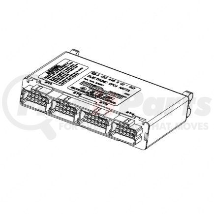 RA0034461102 by DETROIT DIESEL - Engine Control Module (ECM) - GHG17 HDEP EPA10/GHG17