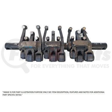 DDE-R23537091 by DETROIT DIESEL - Engine Rocker Arm and Shaft Assembly - Series 60 Engine, 14L, DDECVI, EPA07