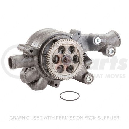 DDE-R23538637 by DETROIT DIESEL - Engine Water Pump - Vertical Inlet, Series 60 Engine