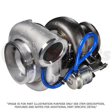 R23536350 by DETROIT DIESEL - Turbocharger - 1.27 A/R, FMW Compressor WHL 14L S60 Engine