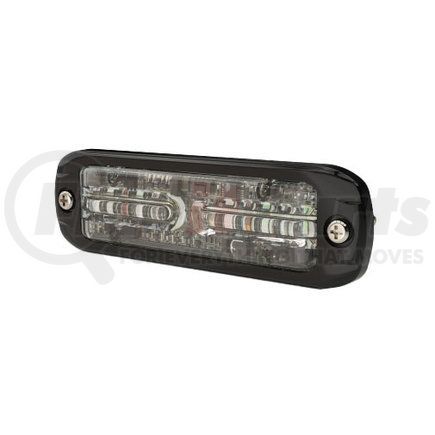 ED3802AB by ECCO - Warning Light Assembly - LED, Surface Mount, Thin Profile, Dual-Color Amber/Blue