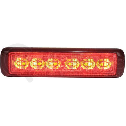 MPS62U-RW by FEDERAL SIGNAL - Multi-Purpose Warning Light - MicroPulse Uitra, Dual Color, Red/White, 12-LED