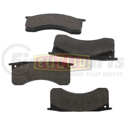 EMD769 by MERITOR - Disc Brake Pad - Quadraulic Caliper, 9.45" W x 3.48" H Backing Plate