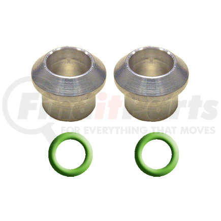 MT1498 by OMEGA ENVIRONMENTAL TECHNOLOGIES - A/C Retrofit Fitting Adapter - 3/4"(#12) Male Insert O-Ring To 3/4"(#12)
