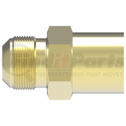 46x5x4 by WEATHERHEAD - Adapter Brass SAE45, Str -5T x 1/4FP