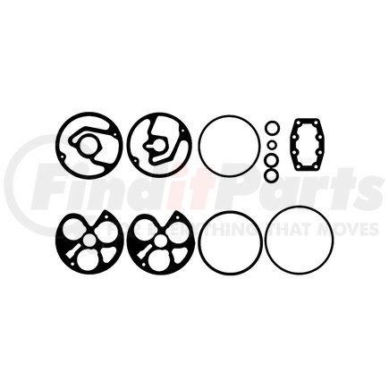 MT2122 by OMEGA ENVIRONMENTAL TECHNOLOGIES - HITACHI SWP123/SWP167 GASKET KIT