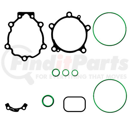 MT2064 by OMEGA ENVIRONMENTAL TECHNOLOGIES - COMPRESSOR GASKET KIT - TV12C(R12) / TV14C