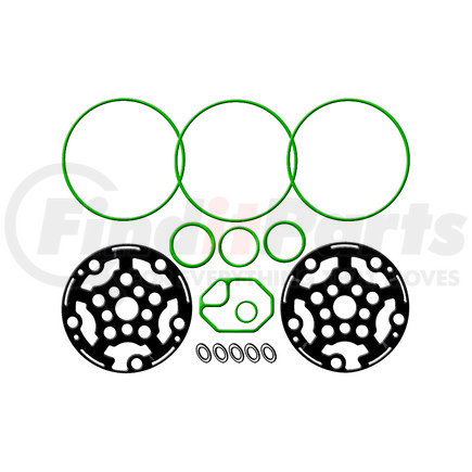 MT2305 by OMEGA ENVIRONMENTAL TECHNOLOGIES - NIPPONDENSO 10PA15/10PA17 METAL GASKET KIT