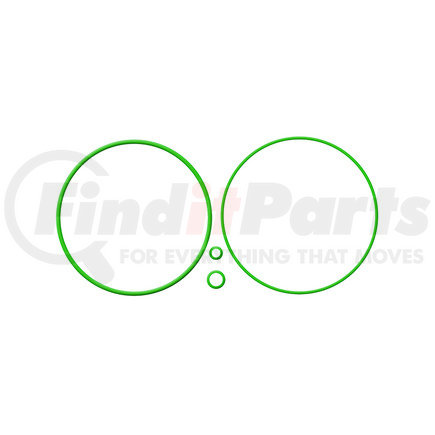 MT2326 by OMEGA ENVIRONMENTAL TECHNOLOGIES - COMPRESSOR GASKET KIT - SANDEN TRF090/TRS090/TR090