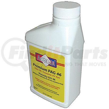 Omega Environmental Technologies MT3050 Refrigerant CASE 12 - 8oz PREMIUM PAG 46 VISCOSITY W/UV