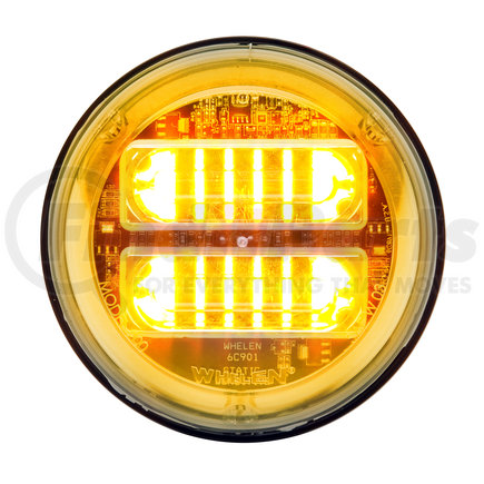 2EA00ZAR by WHELEN ENGINEERING - 4" EXTD. SYNC SUPER-LED AMB.