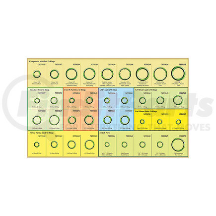 MT9635 by OMEGA ENVIRONMENTAL TECHNOLOGIES - BOX 1 OF MT9250 KIT (MOST POPULAR O-RINGS)