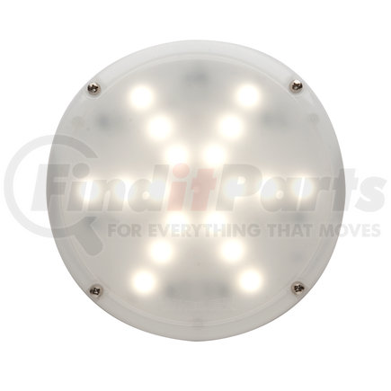 60C0EHCR by WHELEN ENGINEERING - 6" RND LED INTERIOR LIGHT 12V