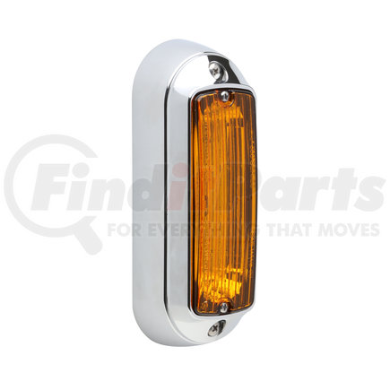 50AA2SA2 by WHELEN ENGINEERING - 500 LED AMB/AMB VERT FLANGE