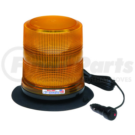 L21HAV by WHELEN ENGINEERING - Super-LED Beacon, SAE Class 1, High Dome, Magnetic/suction (Amber)