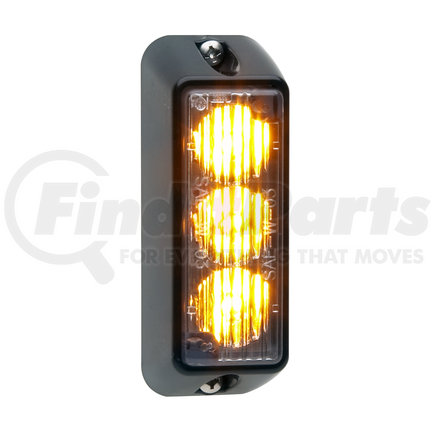 RVA03ZCR by WHELEN ENGINEERING - TIR3 Warning Light, Vertical Mount (Amber)