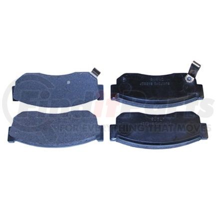 082-1243 by BECK ARNLEY - BRAKE PAD