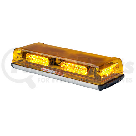 R2LPHPA by WHELEN ENGINEERING - Mini Lightbar, Linear Super-LED, Alum. Permanent (Amber)