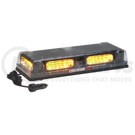 R2LPMA by WHELEN ENGINEERING - Mini Lightbar, Linear Super-LED, Magnetic (Amber)