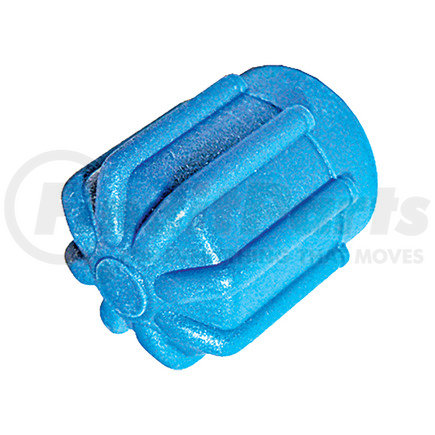 MT0192 by OMEGA ENVIRONMENTAL TECHNOLOGIES - 5 PK R134A BLUE LOW SIDE CAP - AEROQUIP FITTINGS