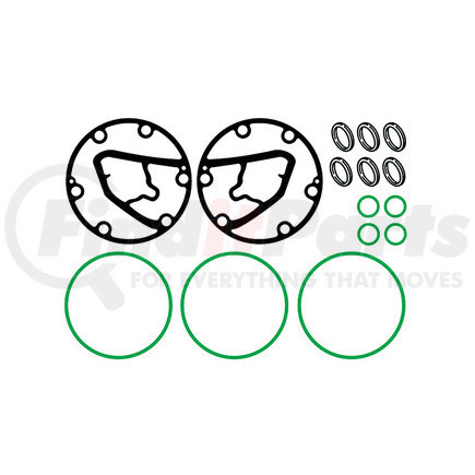 MT2140 by OMEGA ENVIRONMENTAL TECHNOLOGIES - NIPPONDENSO 6P127A/6P127B/6P148 GASKET KIT