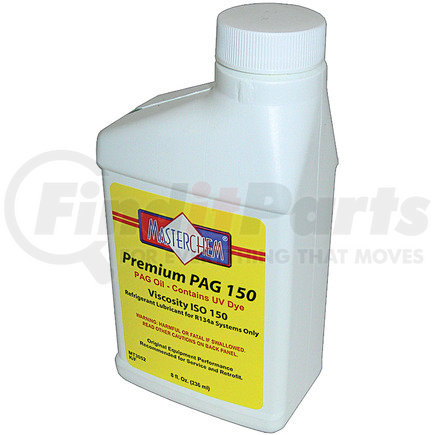 Omega Environmental Technologies MT3052 Refrigerant CASE 12 - 8oz PREMIUM PAG 150 VISCOSITY W/UV
