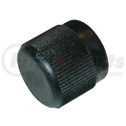 MT0060-10 by OMEGA ENVIRONMENTAL TECHNOLOGIES - 10 PK R12 VALVE CAP - BLACK PLASTIC - LOW & HIGH