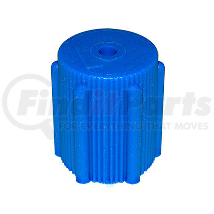 MT0063-10 by OMEGA ENVIRONMENTAL TECHNOLOGIES - 10 PK R134A VALVE CAP - BLUE M8X1 LOW SIDE QUICK