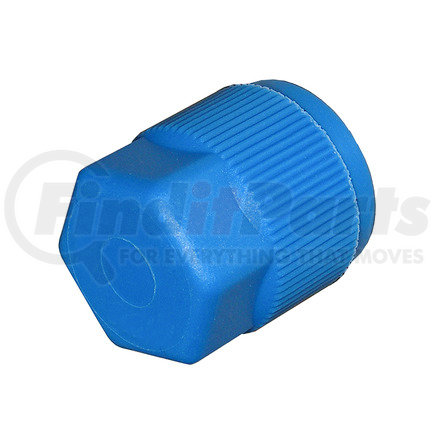 MT0061-10 by OMEGA ENVIRONMENTAL TECHNOLOGIES - 10 PK R134A VALVE CAP - BLUE M9X1 LOW SIDE QUICK