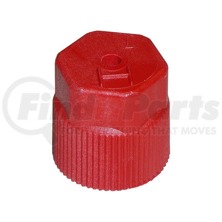 MT0069-10 by OMEGA ENVIRONMENTAL TECHNOLOGIES - 10 PK R134A VALVE CAP - RED M8X1 HIGH SIDE QUICK