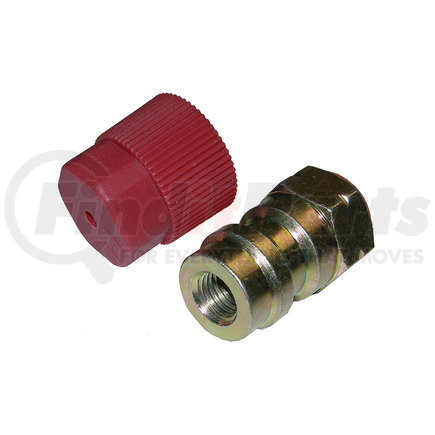 MT0142-25 by OMEGA ENVIRONMENTAL TECHNOLOGIES - A/C Refrigerant Retrofit Fitting - 25 Pk, R134A, 3/8 High Side Steel