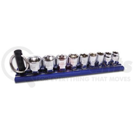 DDM400 by VIM TOOLS - 9PC DUAL DRV 1/4 DRV SOCKET ST