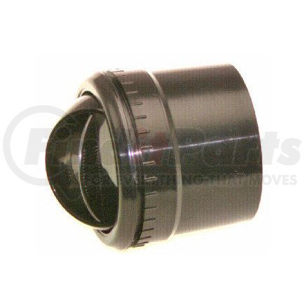 28-34107 by OMEGA ENVIRONMENTAL TECHNOLOGIES - BALL LOUVER ASSY BLACK W/2.5in HOSE ADAPTER