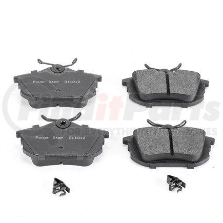 PM18838 by POWERSTOP BRAKES - Rear PM18 Posi-Mold Semi-Metallic Brake Pads