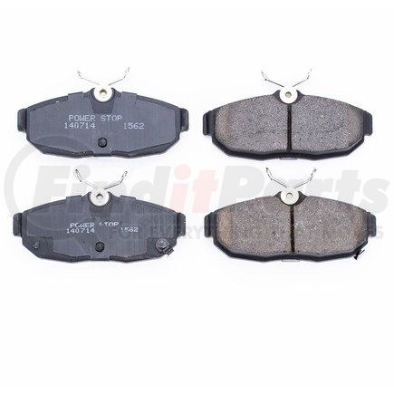 16-1562 by POWERSTOP BRAKES - Z16 EVOLUTION CERAMIC BRAKE PADS