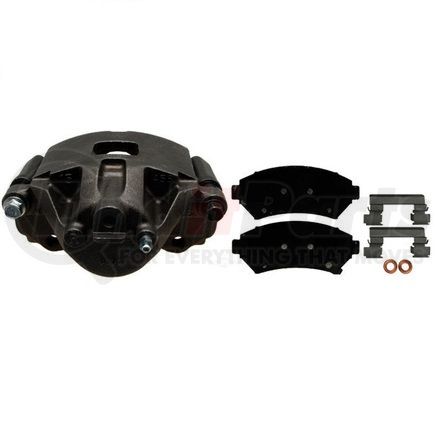 18R1216 by ACDELCO - Front Passenger Side Disc Brake Caliper Assembly with Pads (Loaded)