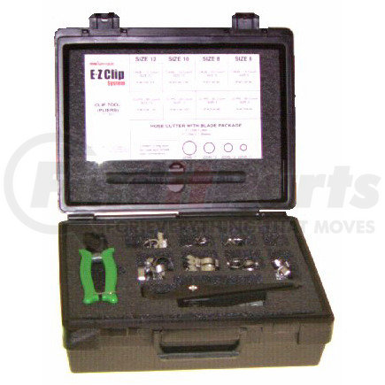 41-12139 by OMEGA ENVIRONMENTAL TECHNOLOGIES - E-Z CLIP KIT W/ TOOLS & ACCESSORIES