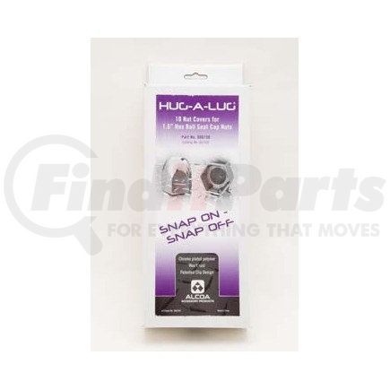 Haltec H-1503 10 H-150 Hug-A-Lugs in a cardboard display container. Versatile 10-pack design.