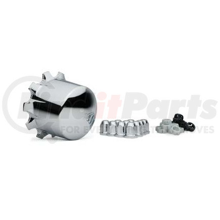 077188 by HALTEC - Axle Hub Cover - Rear, Right or Left, Hub Piloted, 33 mm Nut Cover (H-188), Clamshell