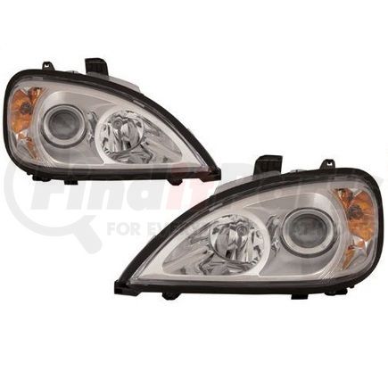 340-1104P-ASN1 by MAXZONE AUTO PARTS CORP - 1996-2011 Freightliner Columbia Driver/Passenger Side Replacement Headlight Set by Depo