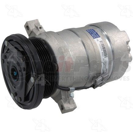 88263 by FOUR SEASONS - New GM HR6 Compressor w/ Clutch